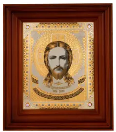 Икона "Спас Нерукотворный" Златоуст Икона "Спас Нерукотворный" Златоуст