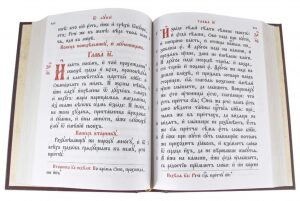 Книга в кожаном переплете "Святое Евангелие" большая