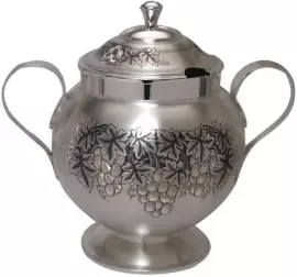 Vase for mulled wine "Grapes"