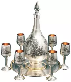 Набор для вина "Цветок" на 6 персон