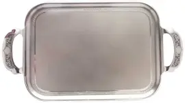 Поднос серебряный