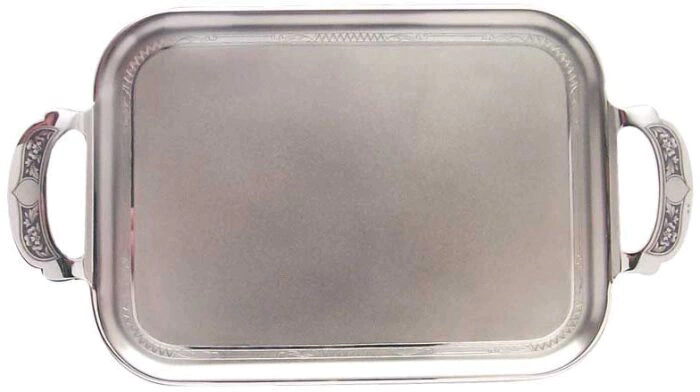 Silver tray