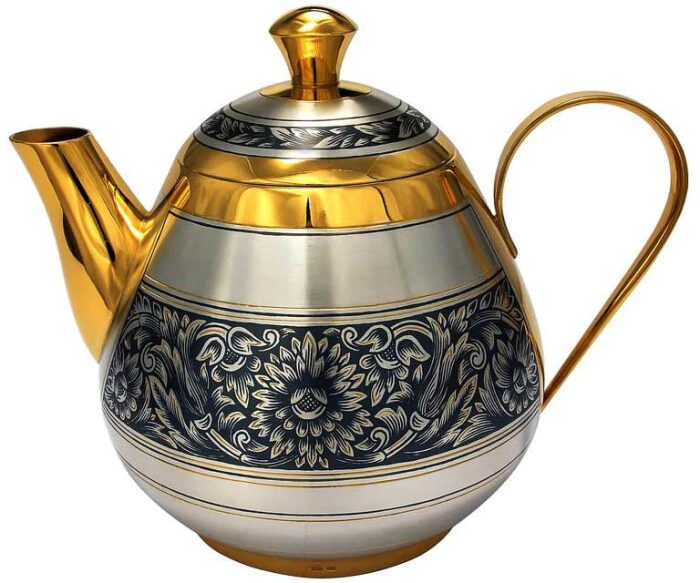 Astra silver teapot