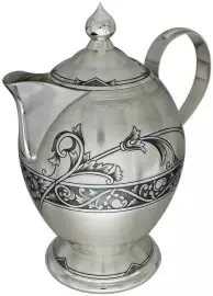 Чайник из серебра "Ветвь"