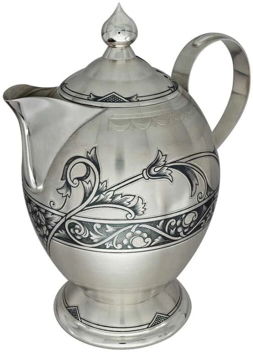 Silver teapot "Branch"
