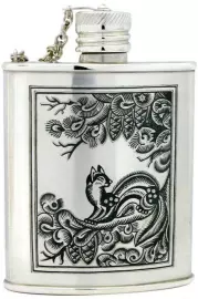 Silver flask "Laska"