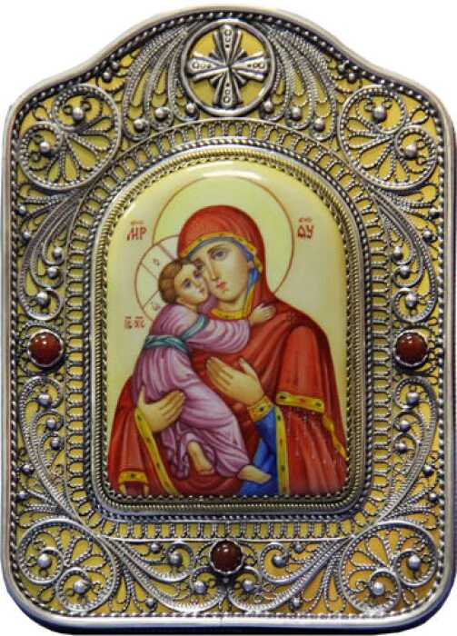 Vladimir icon of the Mother of God desktop (finish)