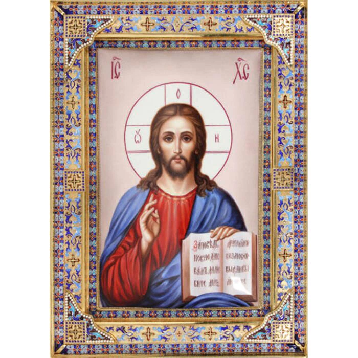 Icon "The Almighty Saved" with small angles (finish)
