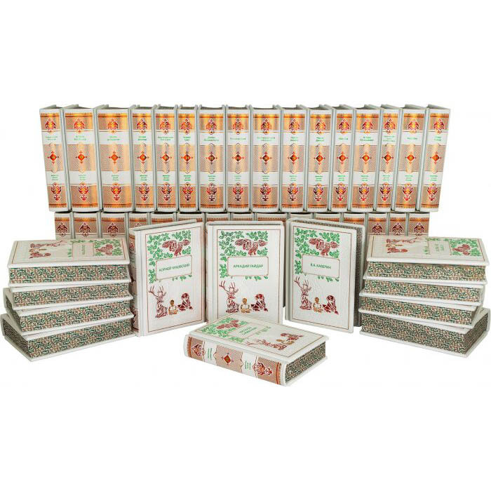 Gift books "Library of children's classics" by Robbat Avorio (50 volumes)