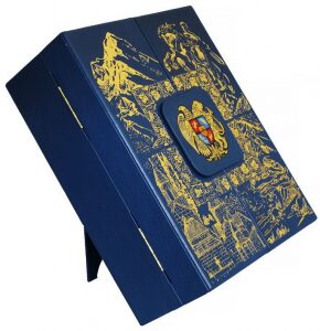Leather-bound book "History of Armenia" (in a case)