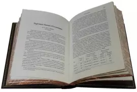 Leather-bound book "The Banking Encyclopedia" in 2 volumes (in a bag)