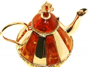 Чайник из янтаря "Восточная сказка"