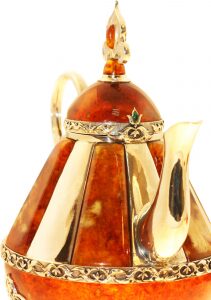 Чайник из янтаря "Восточная сказка"