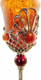 Бокал для вина из янтаря "Императорский"