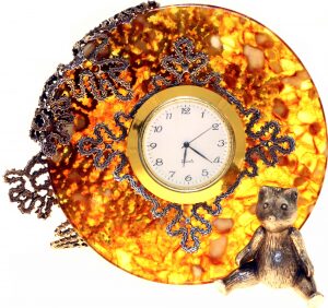 Vologda Lace Amber Watch