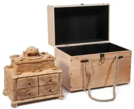 Ларец "Жаба" для денег, карельская береза Ларец "Жаба" для денег, карельская береза