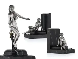 Книжные упоры "Купальщицы" 3 фигурки