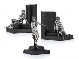 Книжные упоры "Купальщицы" 3 фигурки