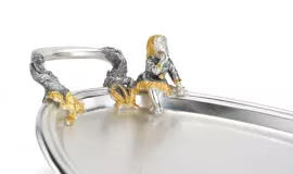 Поднос для кувшина "Яблочный Спас"