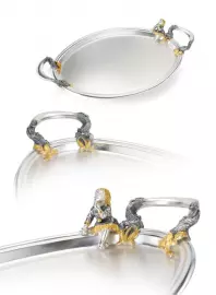 Поднос для кувшина "Яблочный Спас"