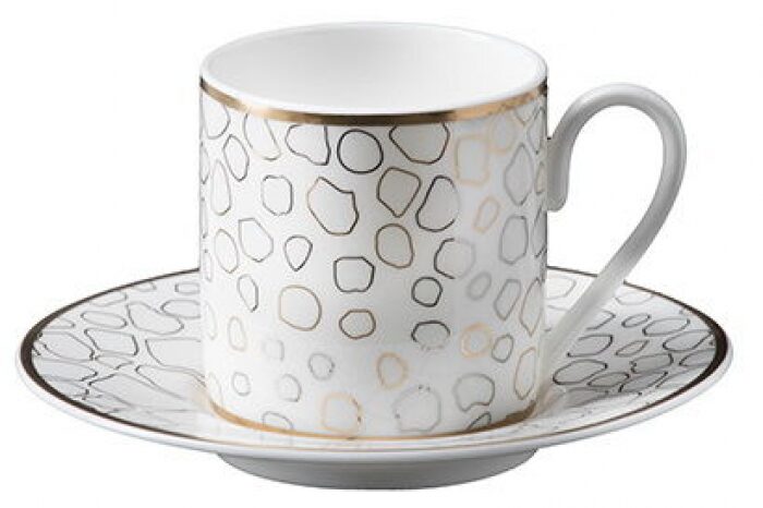 Чашка и блюдце для кофе "Giraffa"