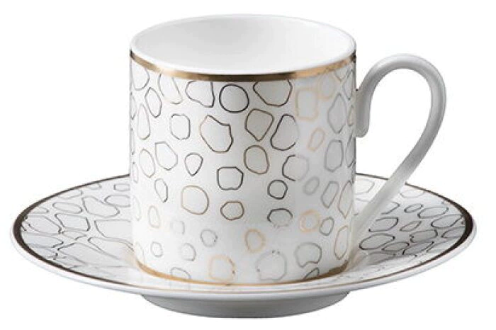 Giraffa coffee cup and saucer