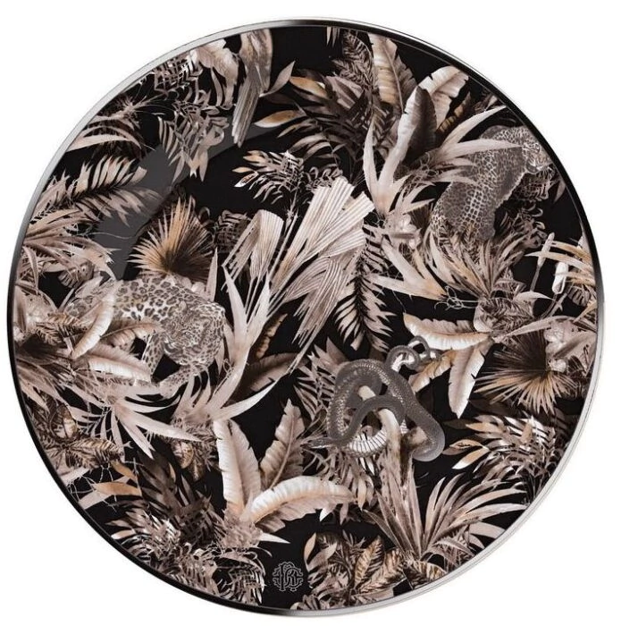 Bread plate "Tropical Jungle Black"