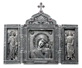 Складень "Казанская Богоматерь" Складень "Казанская Богоматерь"