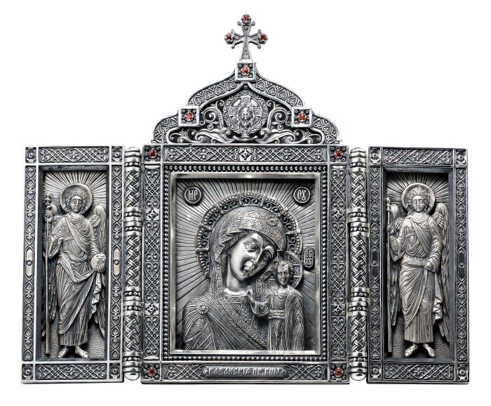 Folding "Our Lady of Kazan"