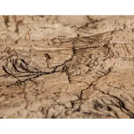 Карта республики Саха (Якутия) из дерева, на заказ Карта республики Саха (Якутия) из дерева, на заказ