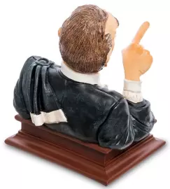 Авторская статуэтка-бюст "Прокурор", полистоун