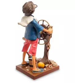 Авторская статуэтка "Капитан", полистоун