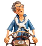 Авторская статуэтка "Капитан", полистоун