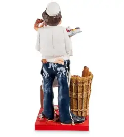 Авторская статуэтка "Пекарь", полистоун Авторская статуэтка "Пекарь", полистоун