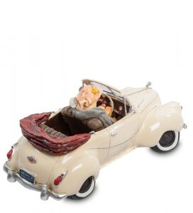 The author's statuette "Car: My new bride", polystone