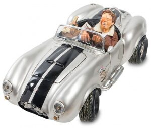 The author's statuette "Car: Shelby Cobra 427 SC Silver", polystone