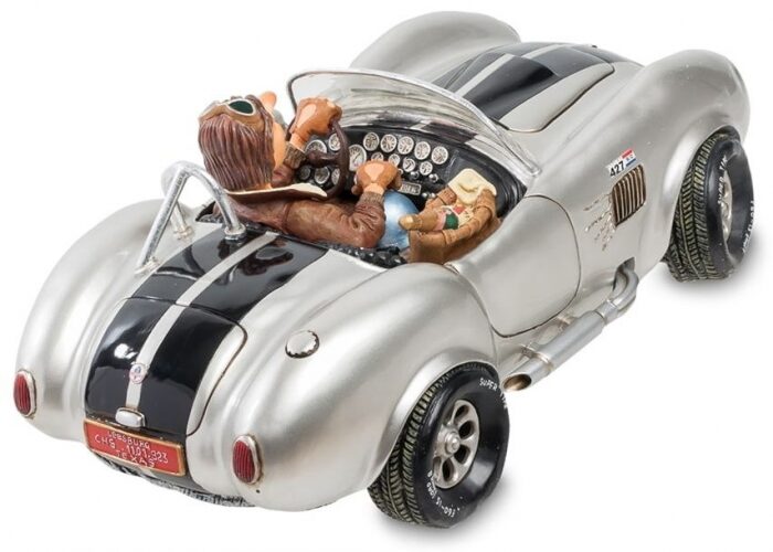 The author's statuette "Car: Shelby Cobra 427 SC Silver", polystone