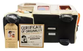 Авторская статуэтка "Автомобиль: Кемпинг", полистоун