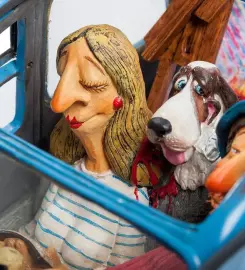 Авторская статуэтка "Автомобиль: Богема", полистоун