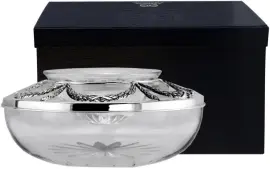 Серебряная икорница "Триумфальная" Серебряная икорница "Триумфальная"