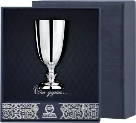 Рюмка для водки из серебра №1 на 1 персону