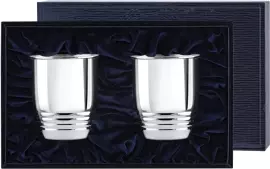 Set of glasses made of silver "Fluted 200"