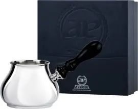 Серебряная турка для кофе