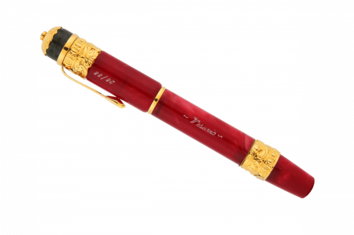 Fountain pen "Vesuvius red (Vezuvio Red)"