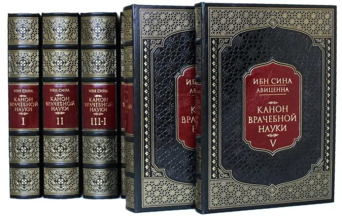 Сборник книг "Абу Али Ибн Сина (Авиценна). Канон врачебной науки" в 6 книгах
