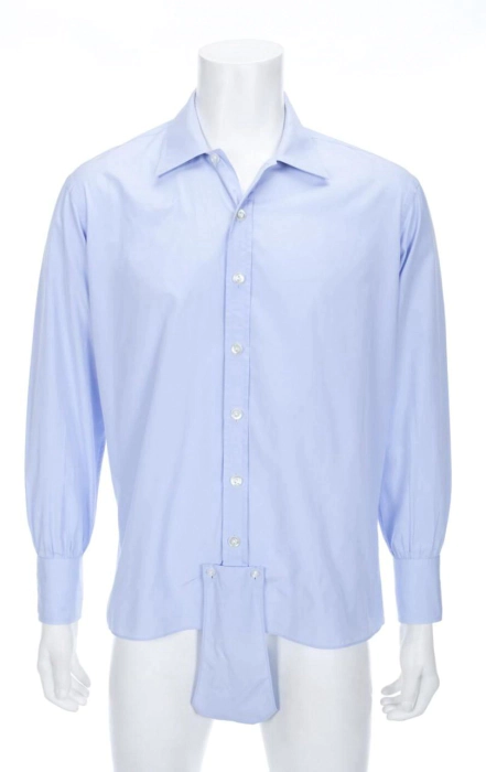 A shirt from the personal wardrobe of film actor and singer Frank Sinatra