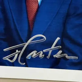 Фотография с автографом 39-го президента США Джимми Картера