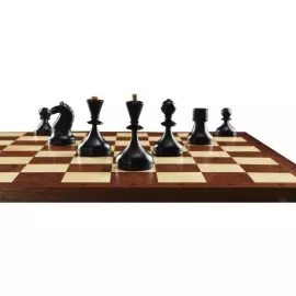 Шахматы из дуба и клена "Ретро 60-х"