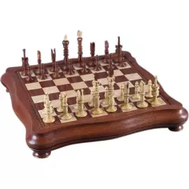 Mahogany chess "Calvert Suite"