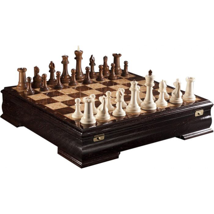 Chess from the mammoth tusk "Staunton Empire"